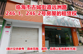 临海市古城街道远洲路246-1、246-2号房屋的租赁权
